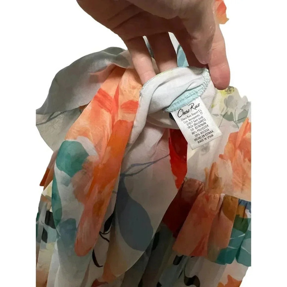 CHARO RUIZ IBIZA Rita tiered  Georgette Maxi Skirt Size XS - Picture 6 of 8